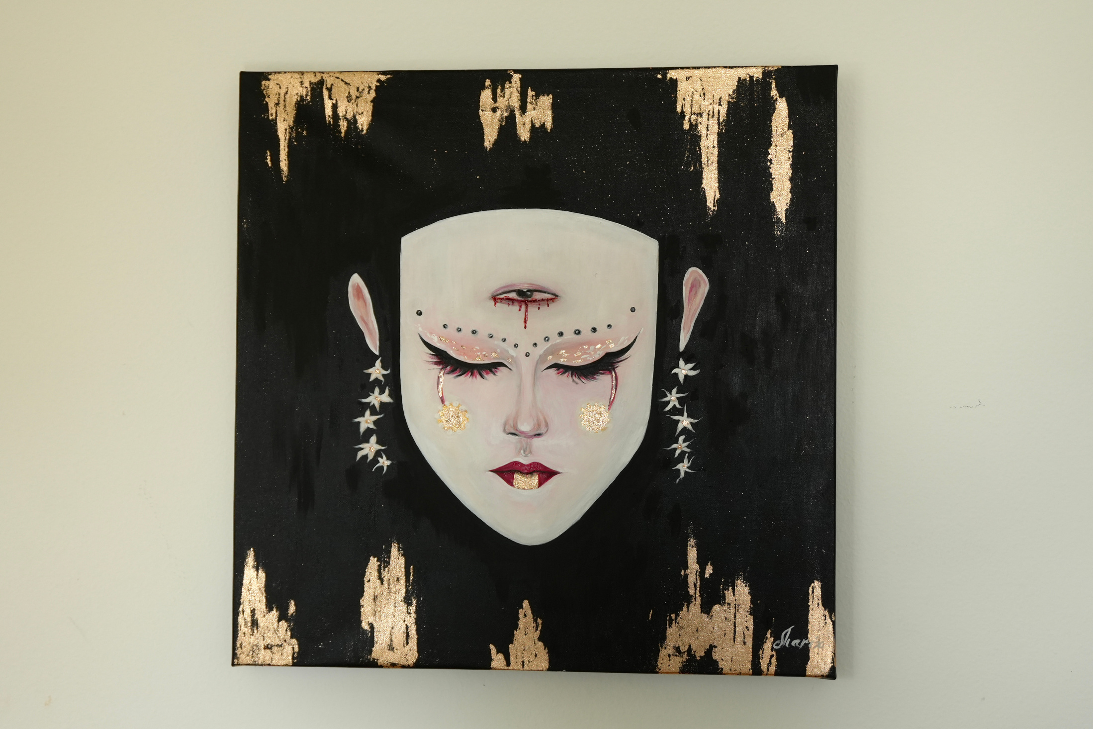 The Art of Not Falling Apart print